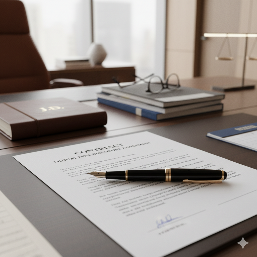 Business law contract documents